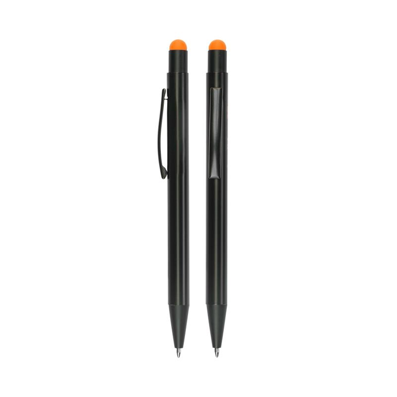 525 Kırmızı Metal Tükenmez Touchpen Kalem