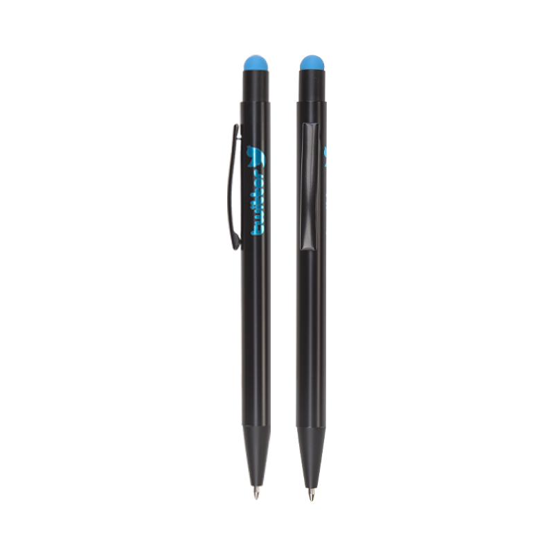 525 Turkuaz Metal Tükenmez Touchpen Kalem