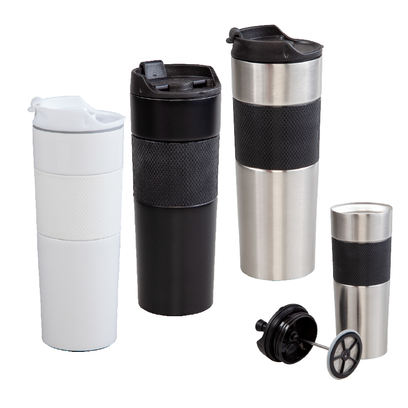 French Press Çelik Termos / 450 ml