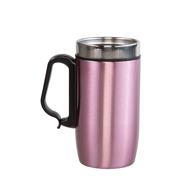 5304 Pembe Çelik Kupa / 240 ml