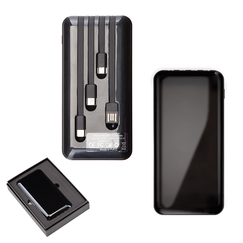 PB-4004 Siyah 10000 mAh Powerbank