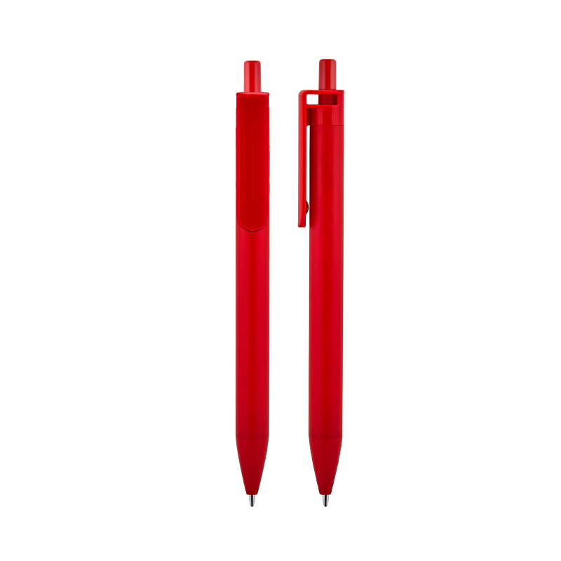 508 Kırmızı Plastik Tükenmez Kalem