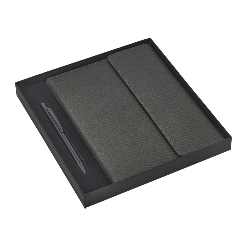 2424-K Mavi Hediyelik Set - Defter - Kalem Seti