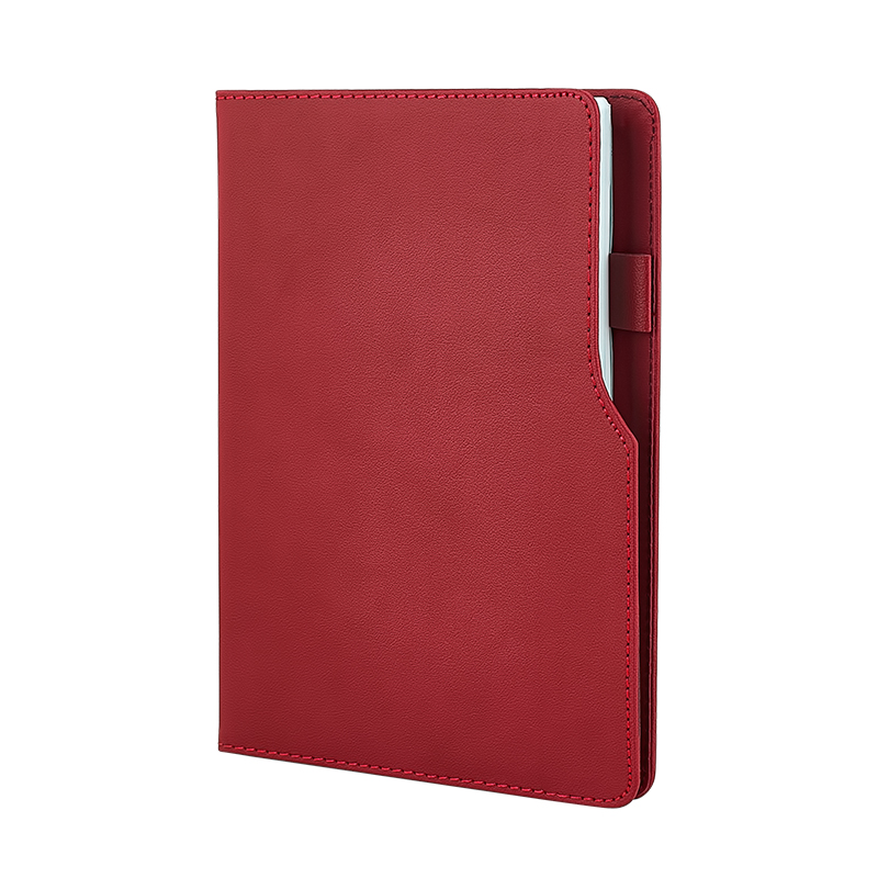 941-HOLMEN Kırmızı Termo Deri Defter (HOLMEN KİTAP KAĞIDI)