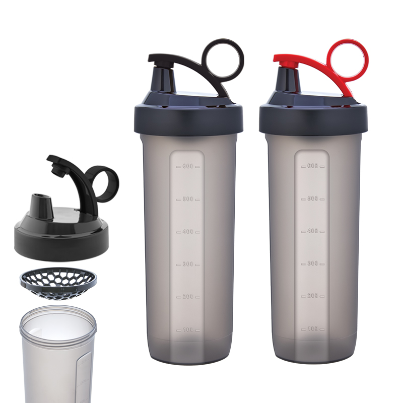 Detokslu PP (Polipropilen) Shaker Matara / 740 ml