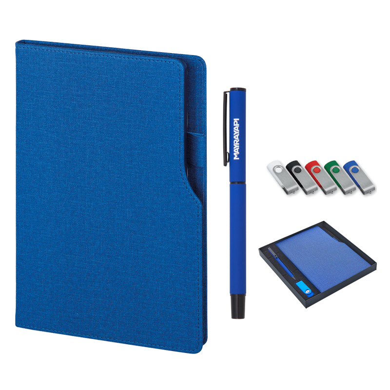 Defter & Kalem & Usb Set