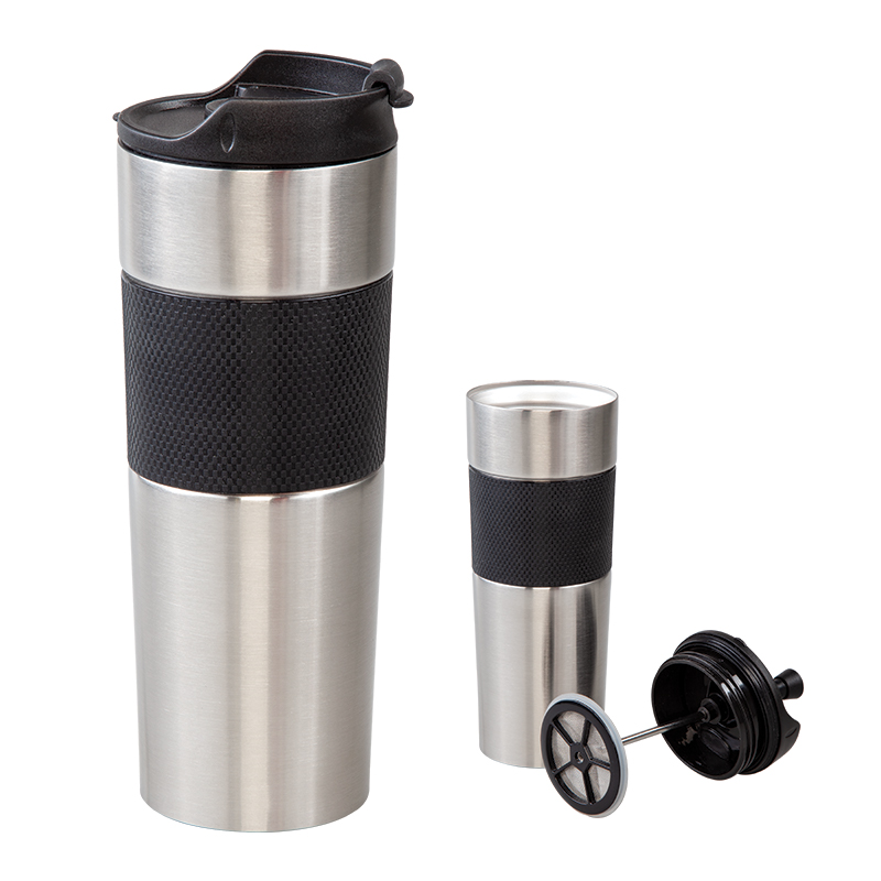 French Press Çelik Termos / 450 ml