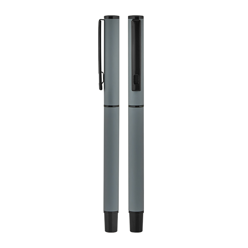 Metal Roller Süper Jel Refil Kalem Ruber